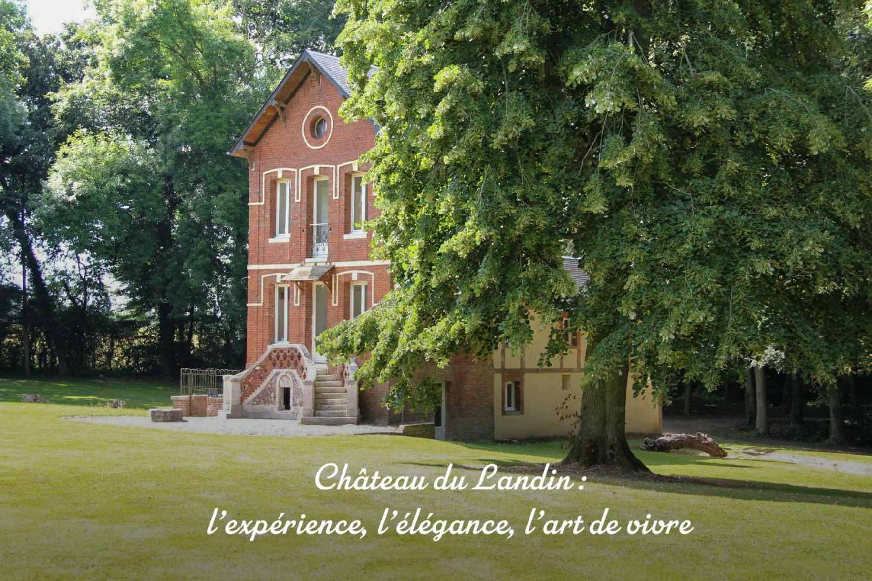 Chateau Du Landin - Bains Nordiques Le Landin Экстерьер фото